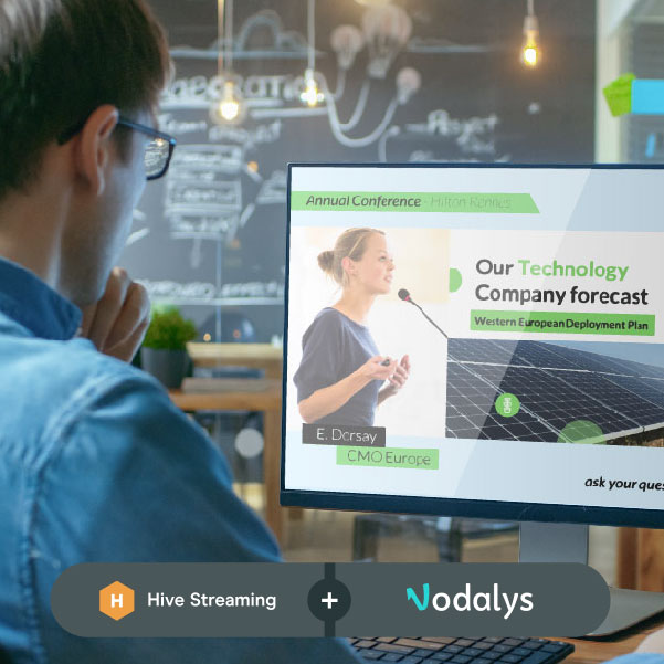 Vodalys Player intègre la technologie eCDN de Hive Streaming
